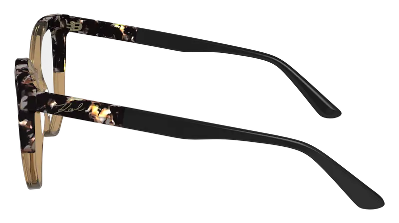 Karl Lagerfeld Donna KL6154 245 Montature da vista Acetato Marrone Squadrata Normale Normale miniatura 3