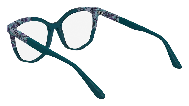 Karl Lagerfeld Donna KL6154 434 Montature da vista Acetato Blu Squadrata Normale Normale miniatura 2