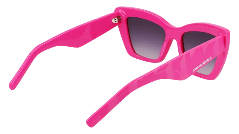 Karl Lagerfeld Occhiali da sole Donna Fucsia 862452 miniatura 3