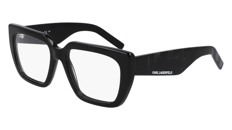 Karl Lagerfeld Donna KL6159 001 Montature da vista Acetato Nero  Squadrata Normale Normale