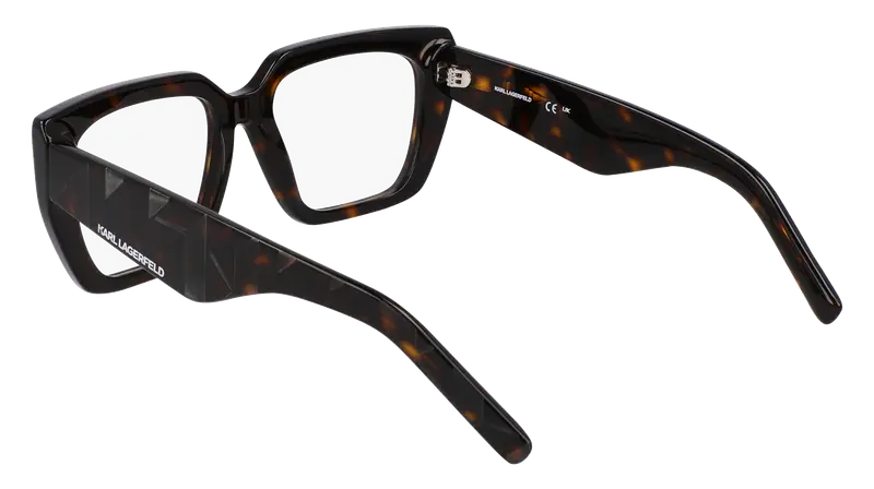 Karl Lagerfeld Donna KL6159 242 Montature da vista Acetato Havana Squadrata Normale Normale miniatura 2