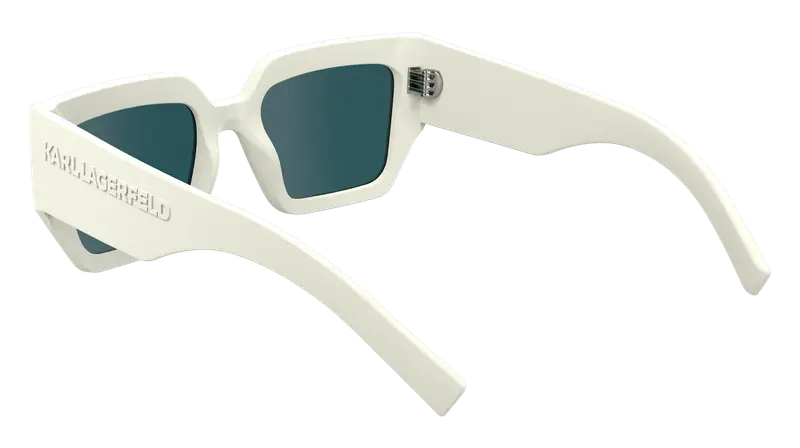 Karl Lagerfeld Occhiali da sole Donna Bianco 862474 miniatura 2