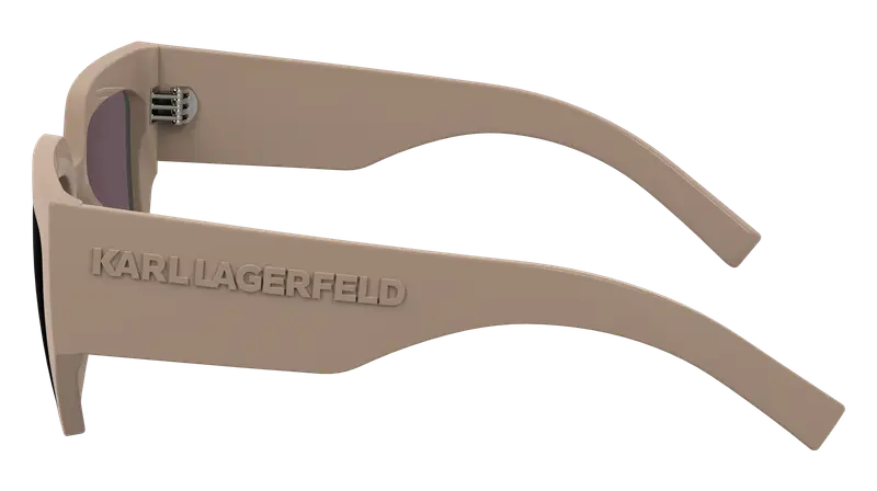 Karl Lagerfeld Occhiali da sole Donna Beige 862475 miniatura 3