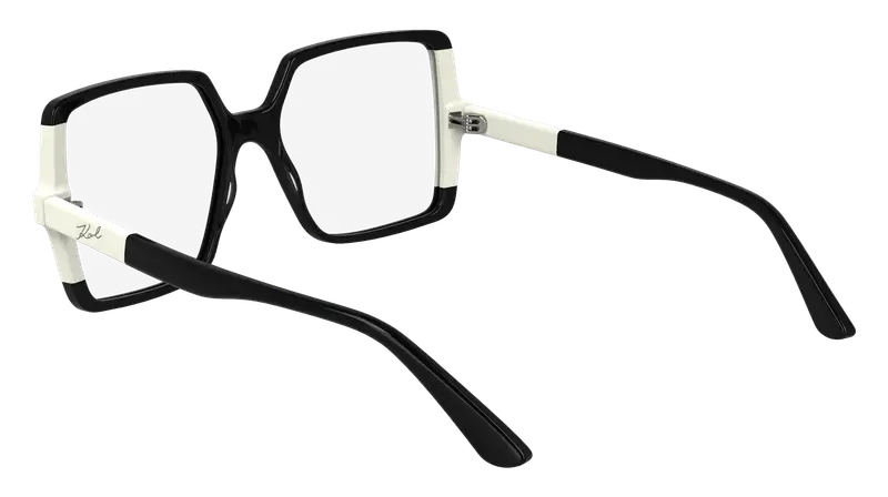 Karl Lagerfeld Donna KL6169 006 Montature da vista Acetato Nero Squadrata Normale miniatura 2