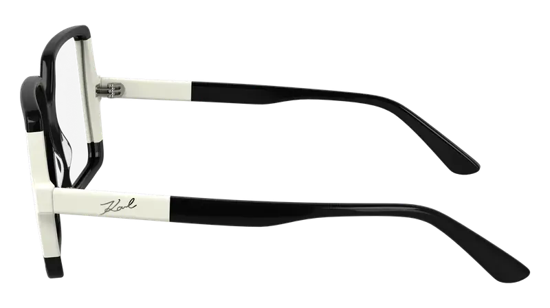 Karl Lagerfeld Donna KL6169 006 Montature da vista Acetato Nero Squadrata Normale miniatura 3