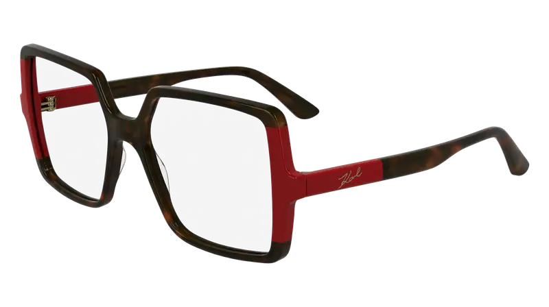 Karl Lagerfeld Donna KL6169 255 Montature da vista Acetato Havana Squadrata Normale