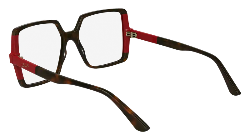 Karl Lagerfeld Donna KL6169 255 Montature da vista Acetato Havana Squadrata Normale miniatura 2