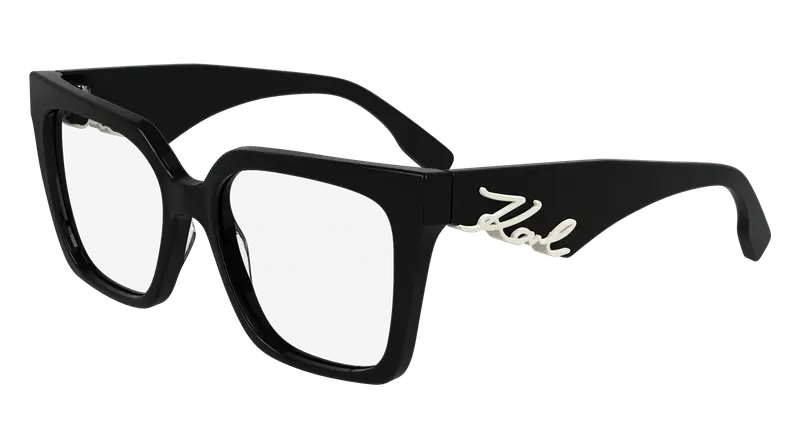 Karl Lagerfeld Donna KL6170 001 Montature da vista Acetato Nero Squadrata Normale