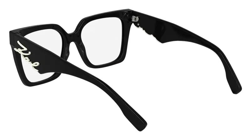 Karl Lagerfeld Donna KL6170 001 Montature da vista Acetato Nero Squadrata Normale miniatura 2