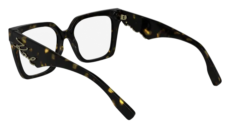 Karl Lagerfeld Donna KL6170 242 Montature da vista Acetato Havana Squadrata Normale miniatura 2