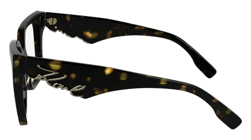 Karl Lagerfeld Donna KL6170 242 Montature da vista Acetato Havana Squadrata Normale miniatura 3