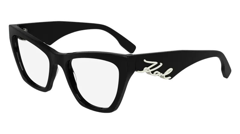 Karl Lagerfeld Donna KL6171 001 Montature da vista Acetato Nero Cat Eye Normale
