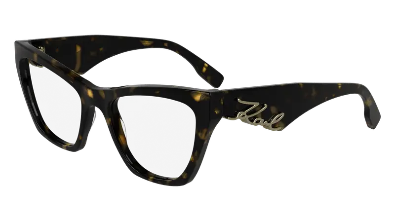 Karl Lagerfeld Donna KL6171 242 Montature da vista Acetato Havana Cat Eye Normale
