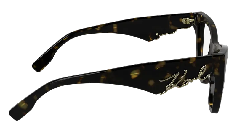 Karl Lagerfeld Donna KL6171 242 Montature da vista Acetato Havana Cat Eye Normale miniatura 3