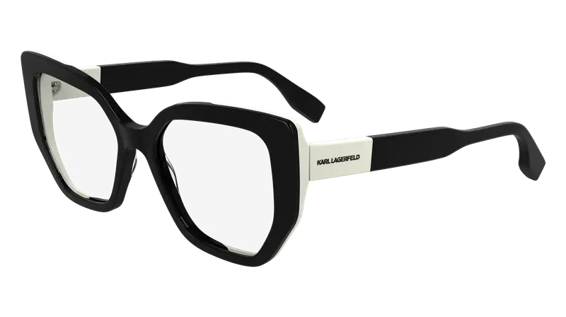 Karl Lagerfeld Donna KL6174 006 Montature da vista Acetato Nero Cat Eye Normale