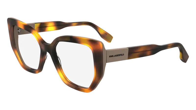 Karl Lagerfeld Donna KL6174 235 Montature da vista Acetato Havana Cat Eye Normale