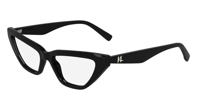 Karl Lagerfeld Donna KL6175 001 Montature da vista Bio-iniettato Nero Cat Eye Normale