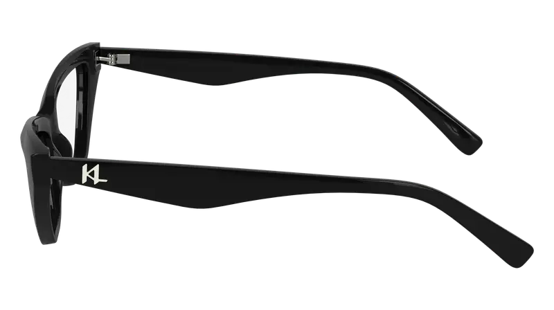 Karl Lagerfeld Donna KL6175 001 Montature da vista Bio-iniettato Nero Cat Eye Normale miniatura 3