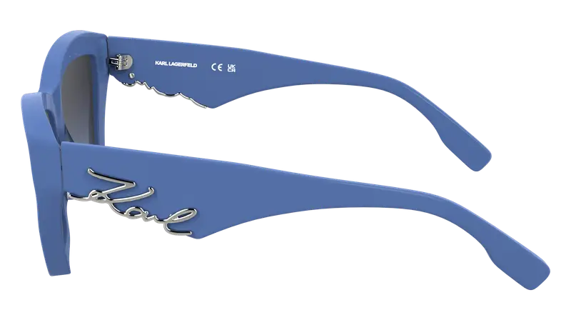 Karl Lagerfeld Occhiali da sole Donna Blu 862640 miniatura 2