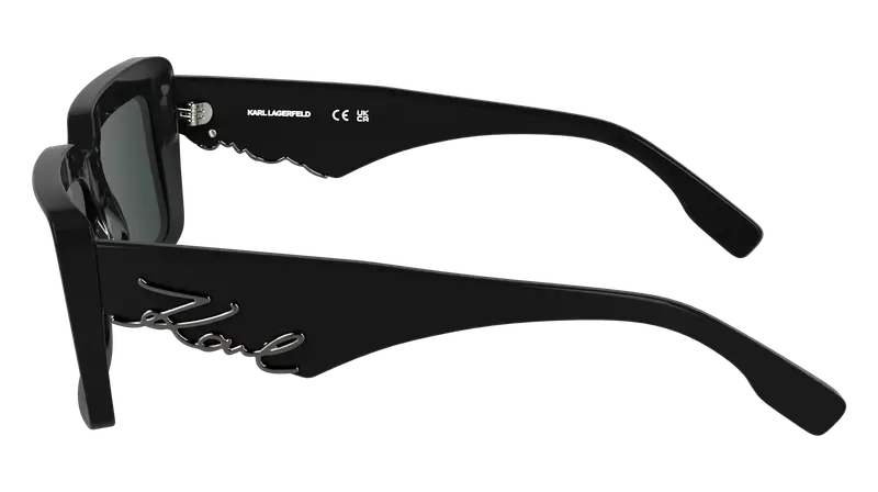Karl Lagerfeld Occhiali da sole Donna Nero 862641 miniatura 2