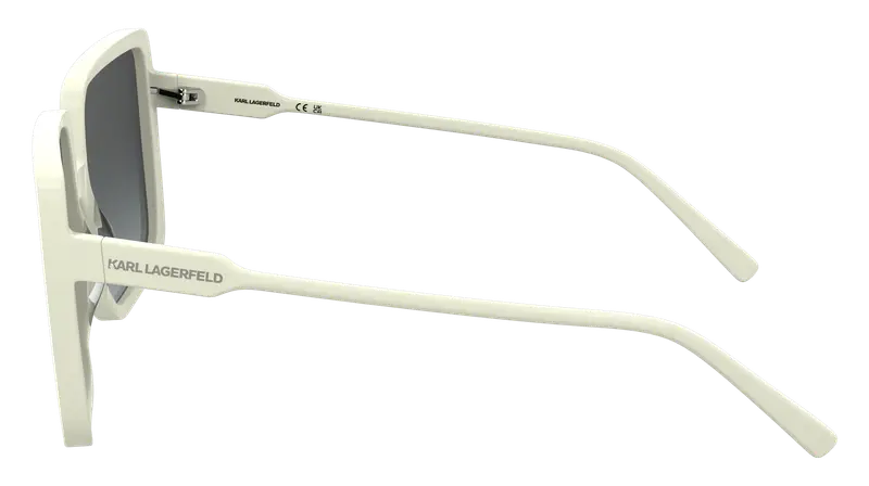 Karl Lagerfeld Occhiali da sole Donna Bianco 862542 miniatura 2