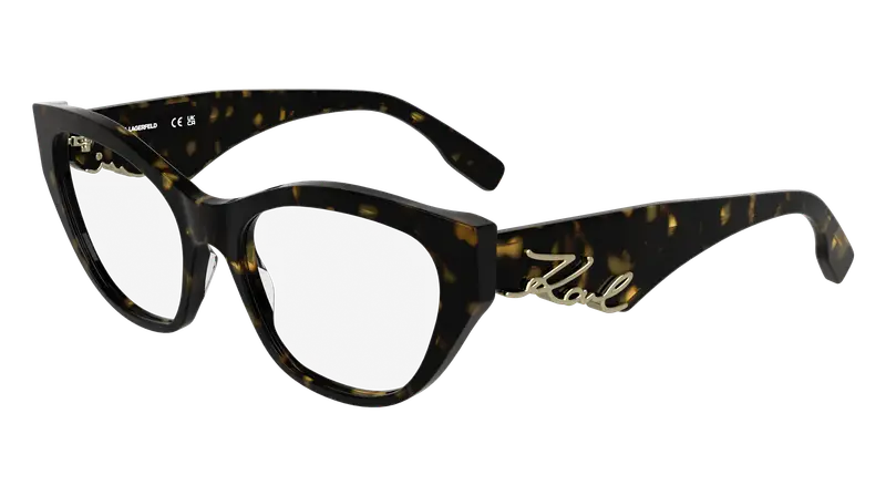 Karl Lagerfeld Donna KL6189 242 Montature da vista Acetato Havana Cat Eye Normale