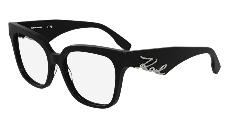 Karl Lagerfeld Donna KL6190 001 Montature da vista Acetato Nero  Squadrata Normale