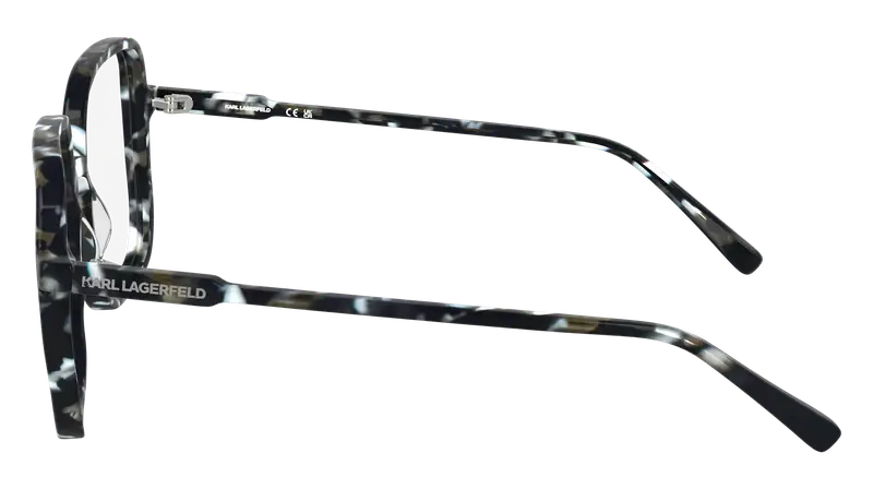 Karl Lagerfeld Donna KL6192 016 Montature da vista Acetato Nero Squadrata Normale miniatura 2