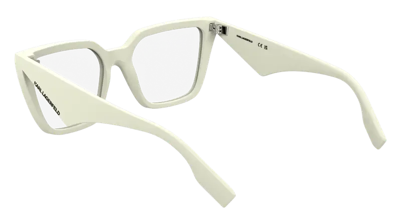 Karl Lagerfeld Donna KL6194 105 Montature da vista Bio-iniettato Bianco Squadrata Normale miniatura 3