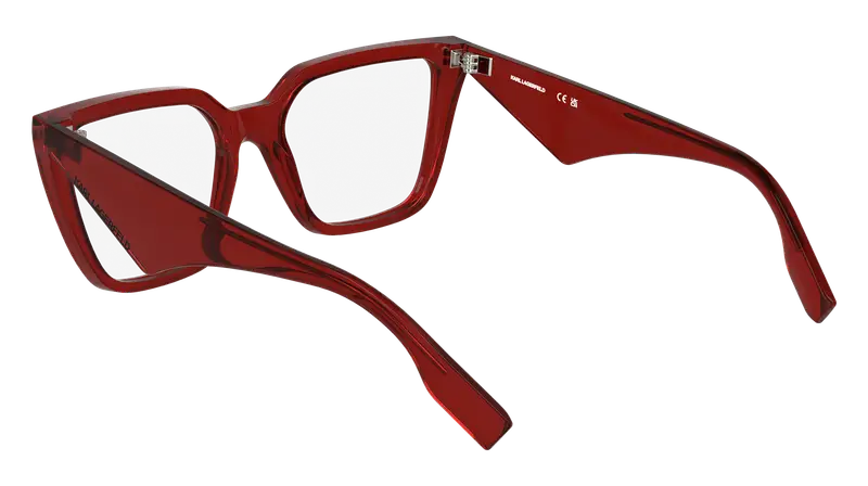 Karl Lagerfeld Donna KL6194 600 Montature da vista Bio-iniettato Rosso Squadrata Normale miniatura 3