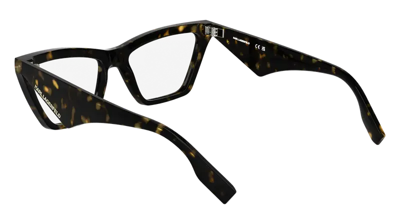 Karl Lagerfeld Donna KL6195 242 Montature da vista Bio-iniettato Havana Cat Eye Normale miniatura 3