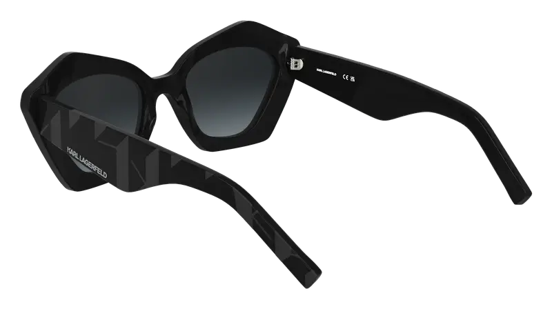 Karl Lagerfeld Occhiali da sole Donna Nero 862589 miniatura 3