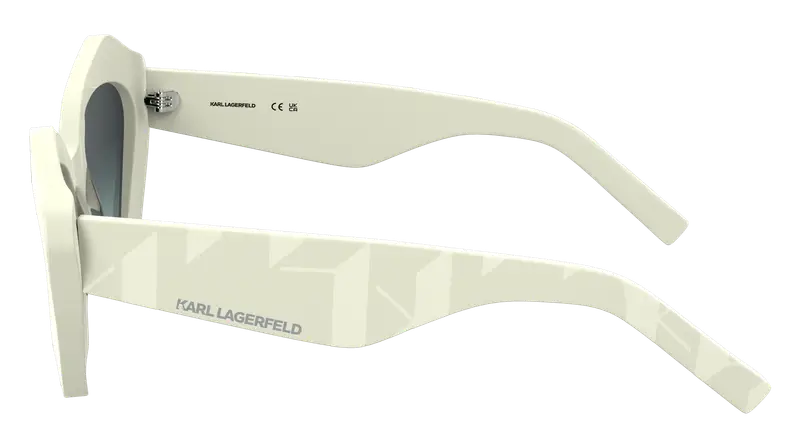 Karl Lagerfeld Occhiali da sole Donna Bianco 862590 miniatura 2