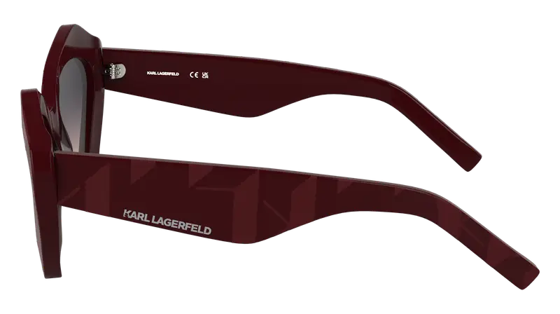 Karl Lagerfeld Occhiali da sole Donna Bordeaux 862593 miniatura 2