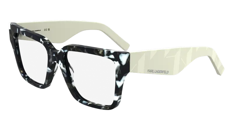 Karl Lagerfeld Donna KL6201 016 Montature da vista Acetato Nero Squadrata Normale