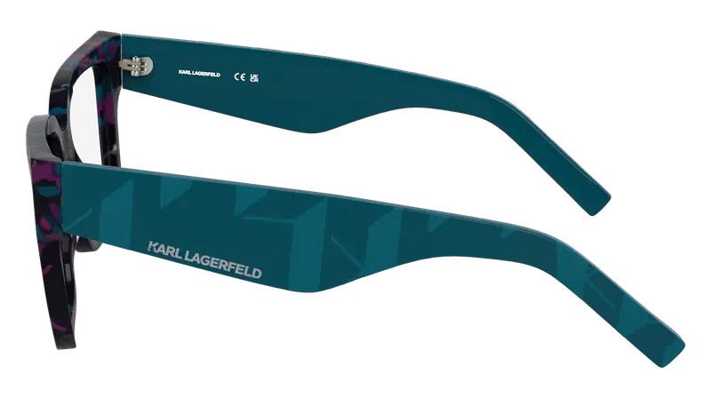 Karl Lagerfeld Donna KL6201 434 Montature da vista Acetato Squadrata Normale miniatura 2