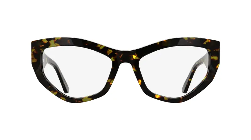 Donna KL6211 242 Montature da vista Acetato Havana Cat Eye Normale miniatura 2