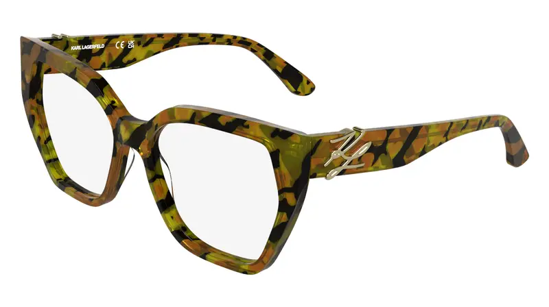 Donna KL6214 212 Montature da vista Acetato Marrone Squadrata Normale