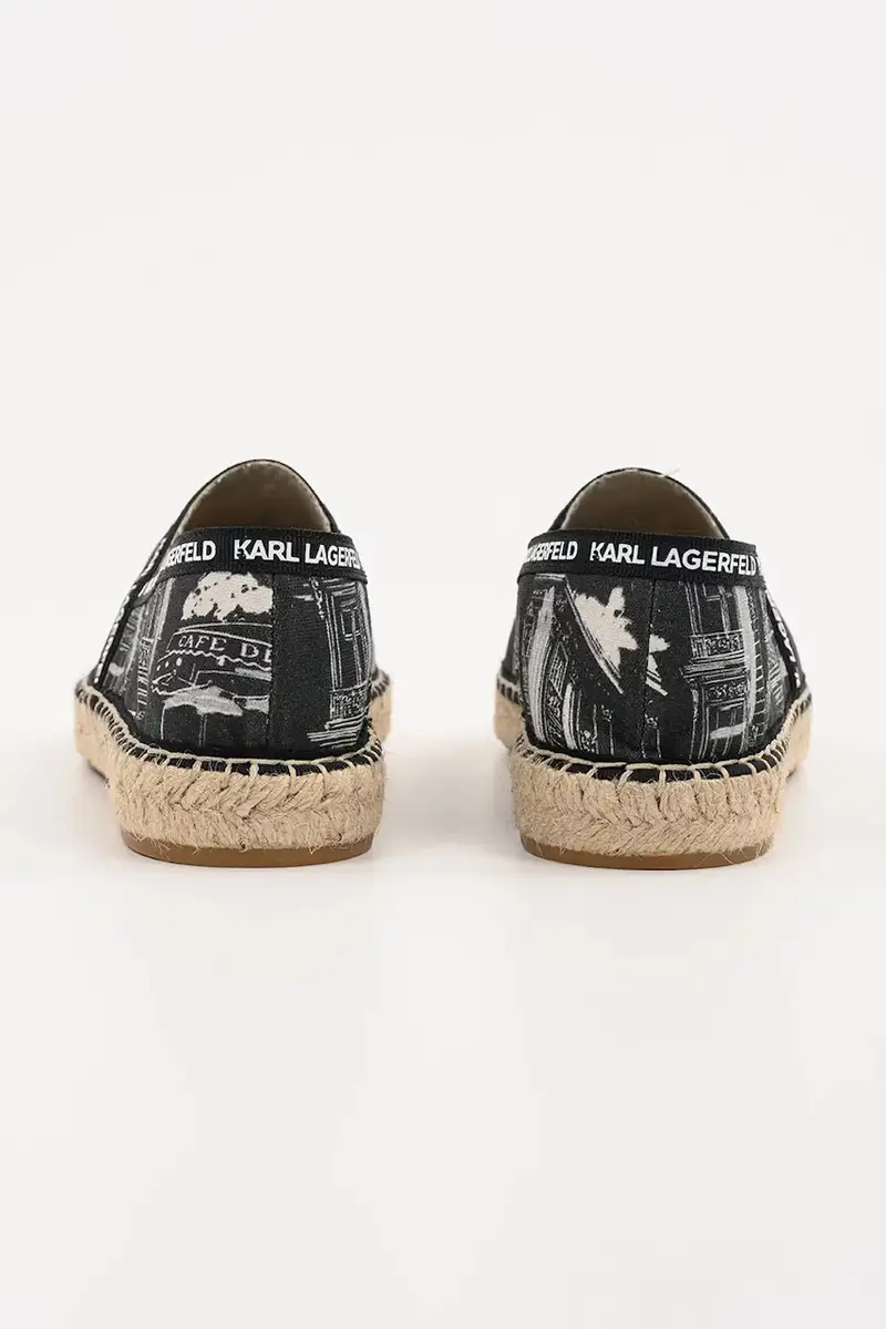 espadrillas KAMINI colore nero KL80125A miniatura 3