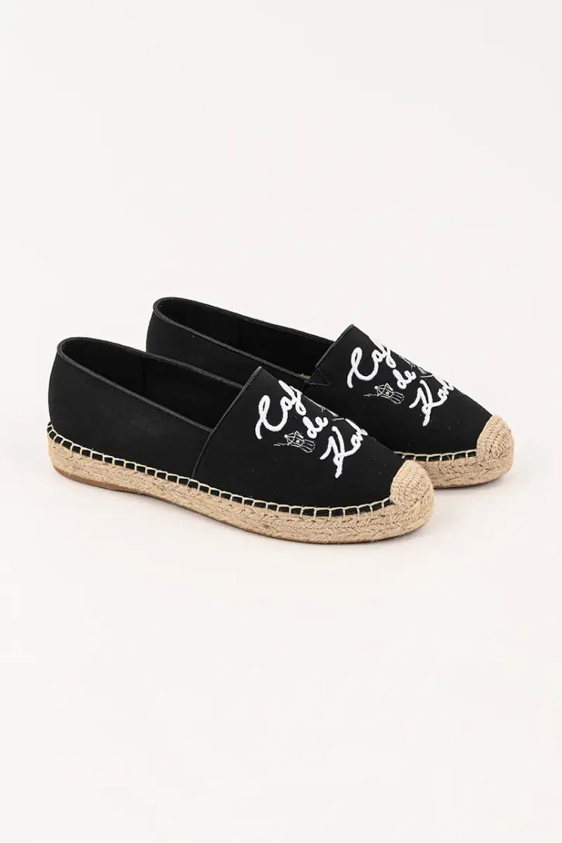 espadrillas KAMINI DUO colore nero KL81125 miniatura 2