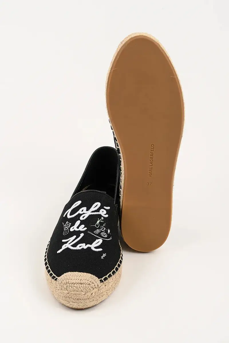 espadrillas KAMINI DUO colore nero KL81125 miniatura 5