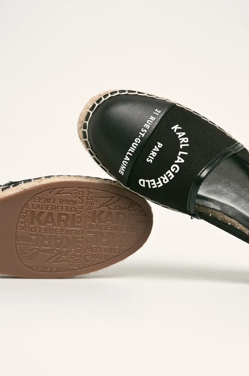 Karl Lagerfeld Espadrillas Nero 2886632 miniatura 4