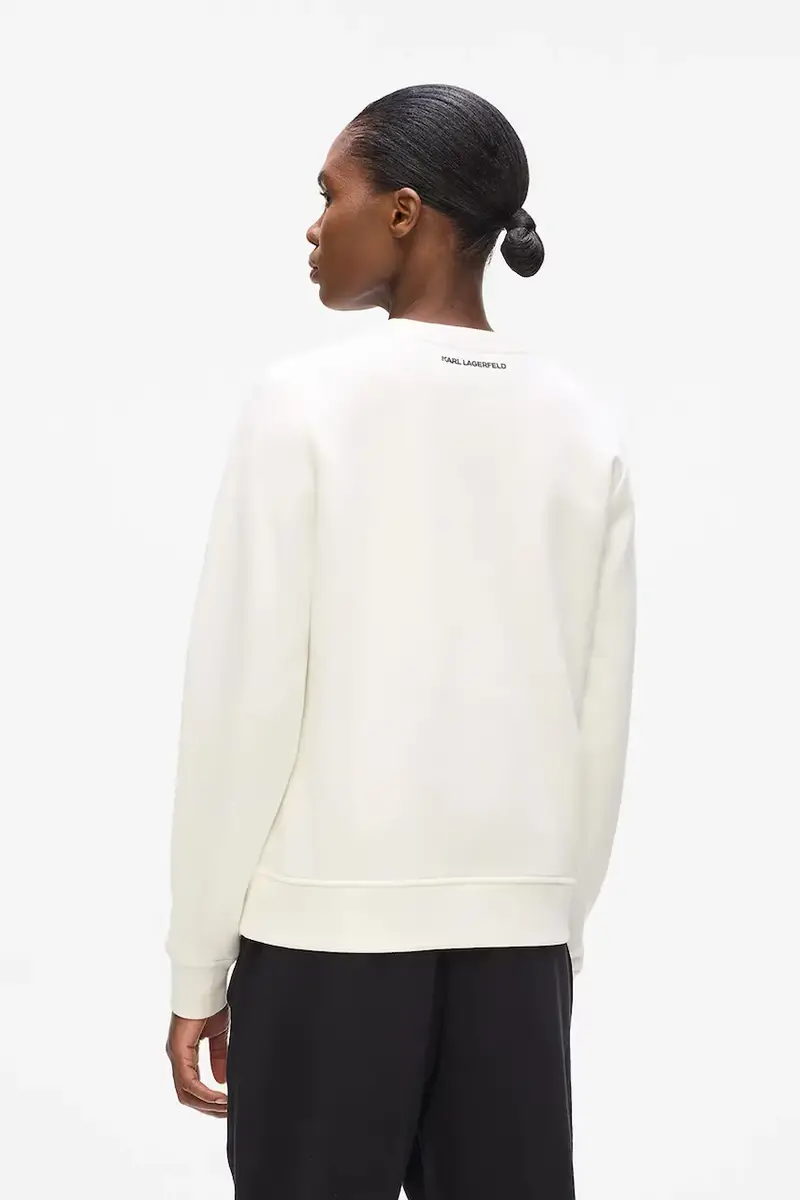 felpa donna colore beige A4W20043 miniatura 2