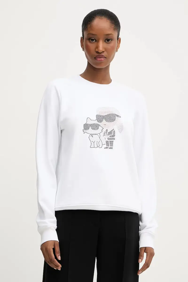 felpa donna colore bianco A3W20069