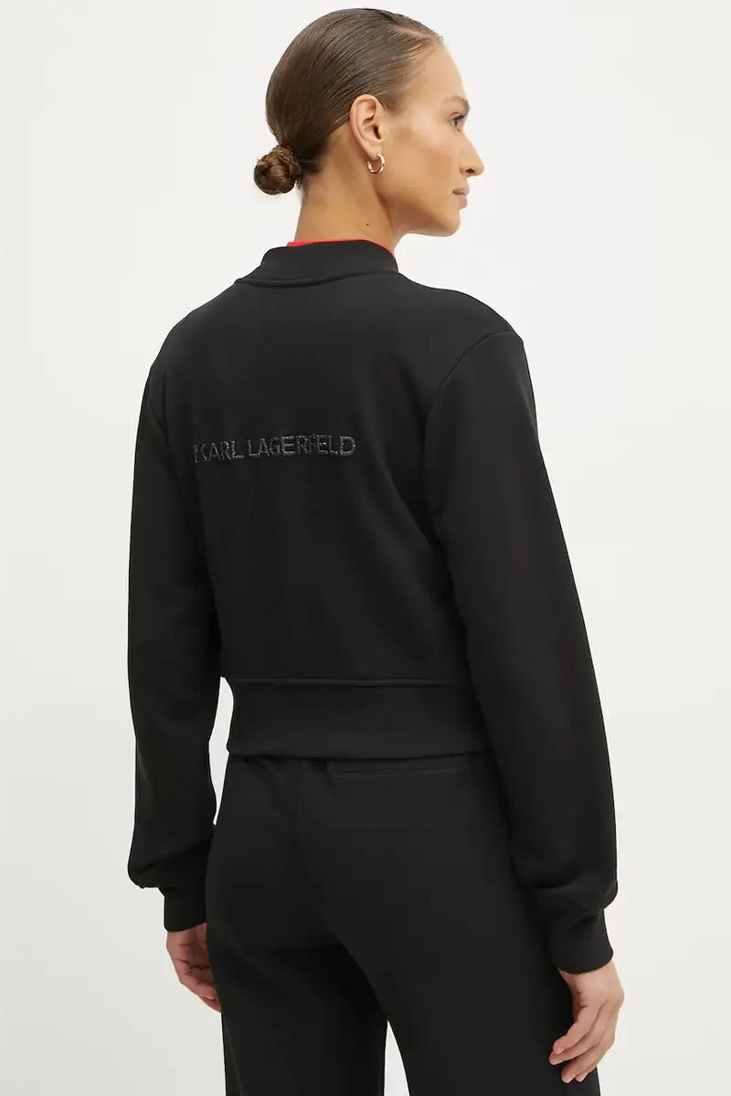 felpa donna colore nero A1W20043 miniatura 3