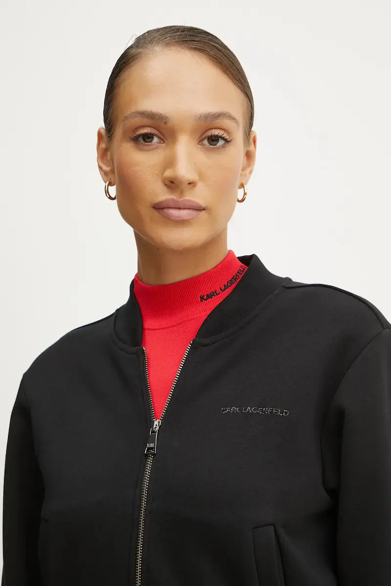 felpa donna colore nero A1W20043 miniatura 4