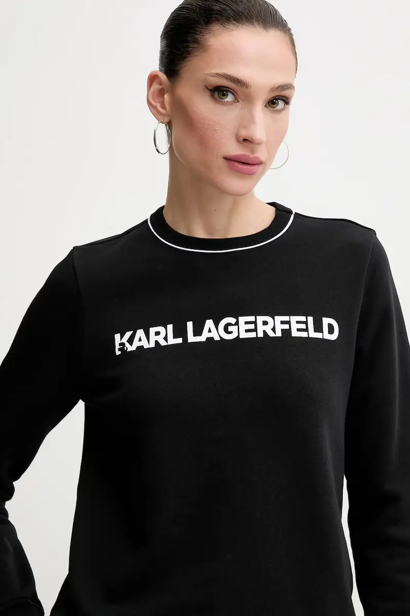 felpa donna colore nero A2W20066 miniatura 4