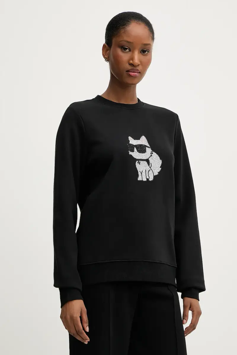 felpa donna colore nero A3W20066