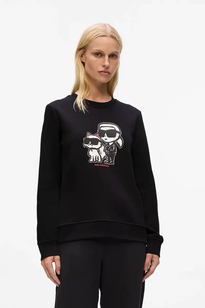 felpa donna colore nero A4W20045