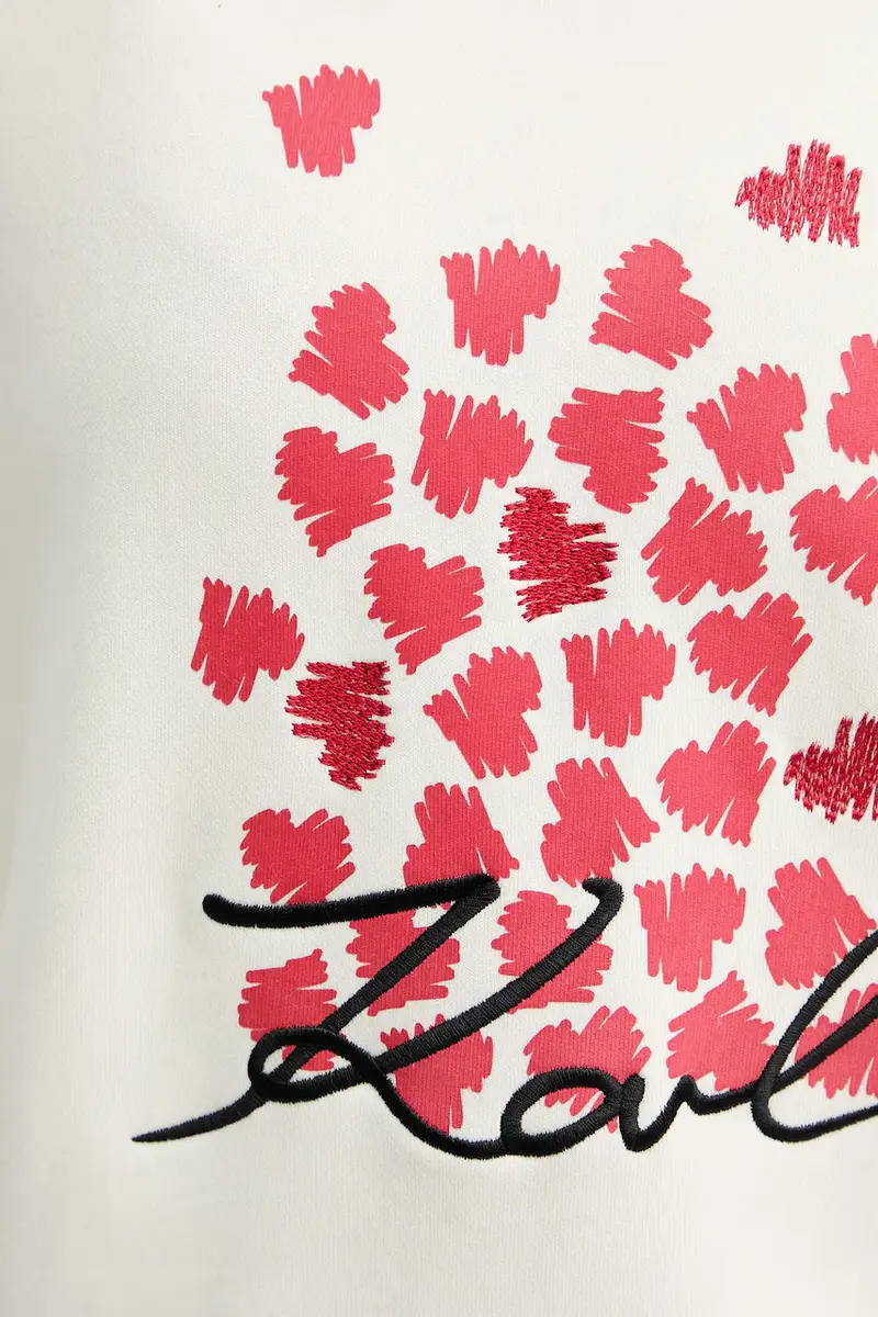 felpa in cotone donna colore beige A3W20006 miniatura 5